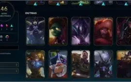 Conta Diamante 4 MMR Alto e várias Skins