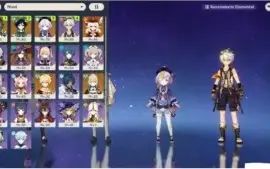 Conta com 6 5* +armas (Xiao, Klee, Venti, Mona, Jean, Qiqi)