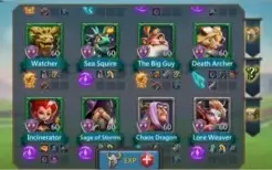 CONTA LORDS MOBILE 123 MIGHT T4 DESBLOQUEADO