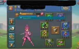 CONTA LORDS MOBILE 123 MIGHT T4 DESBLOQUEADO