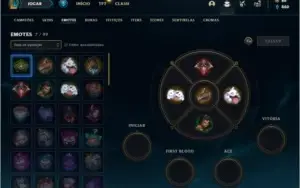 Conta ouro 3 com 11 Skins e 38 Champs