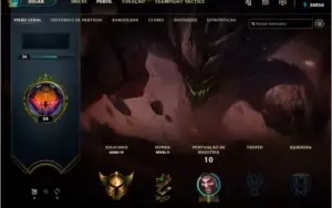 Conta LoL Gold IV com 30K DE EA