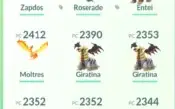 Conta pokemon lv 32