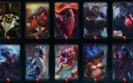 Conta de League of Legends, 2016, 297 skins