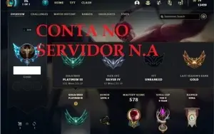 CONTA NO SERVIDOR N.A ( NORTE AMERICA )