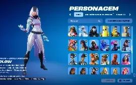 Conta Fortnite C/ Stw Fundador Travis Scott Marvel Apple Min