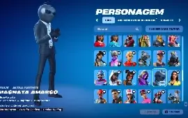 Conta Fortnite C/ Stw Fundador Travis Scott Marvel Apple Min