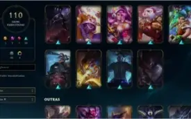 League of Legends + Ladra de alms + 110 skins +Full Campeões