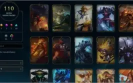 League of Legends + Ladra de alms + 110 skins +Full Campeões