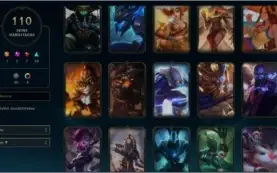 League of Legends + Ladra de alms + 110 skins +Full Campeões