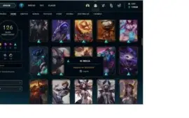 Conta league of legends - prata 4 - 126 Skins - lvl 199