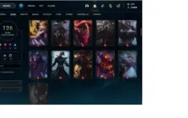 Conta league of legends - prata 4 - 126 Skins - lvl 199