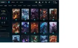 Conta league of legends - prata 4 - 126 Skins - lvl 199