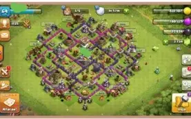 Cv 8 COC com 3200 gemas mais 1 C ROYALE arena 11