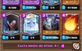 Cv 8 COC com 3200 gemas mais 1 C ROYALE arena 11