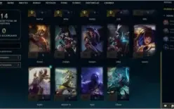 CONTA LVL 17 COM KAISA KDA EDIÇÃO PRESTIGIO