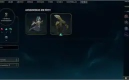 CONTA LVL 17 COM KAISA KDA EDIÇÃO PRESTIGIO