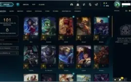 Conta League of legends torrando!