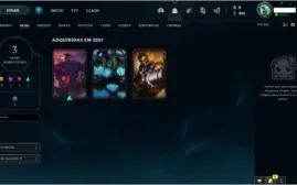 Conta League of legends torrando!