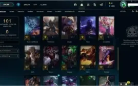 Conta League of legends torrando!