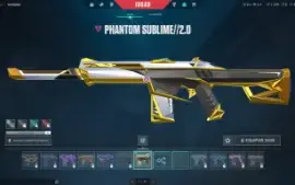 Conta valorant com Vandal RGX e Phantom Sublime