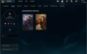 Conta Abandonada // Level 30 (Nunca pegou elo)