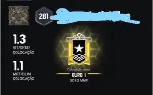 Conta Rainbow six Siege lvl 280
