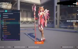 Conta overwartch com Pink Mercy