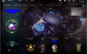 Conta league of legends