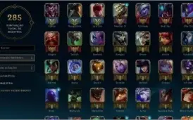 Conta de lol plat 5!