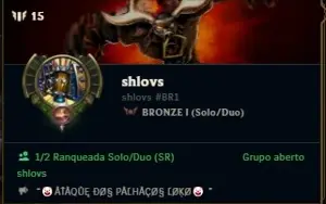 PROFILE CHANGER LOL | COLOQUE O BACKGROUND E RANK QUE QUISER