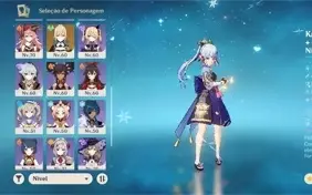 CONTA 8 PERSONAGENS 5 ESTRELAS + 5 ARMAS 5 ESTRELAS