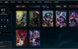 CONTA LEAGUE OF LEGENDS PLATINA 4