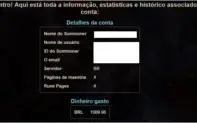 Conta prata 3 com 100 skin e 140 icones