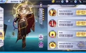 conta saint seiya awakening lvl 64 A1-Pegasus