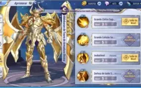 conta saint seiya awakening lvl 64 A1-Pegasus