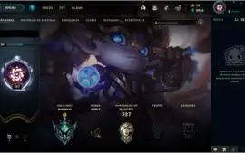 Platina III, 184 SKINS, 138 CHAMPS, LEVEL 207