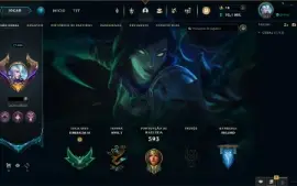 Conta Lol Esmeralda 3 Full Champ