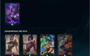 conta league of legends para main Riven