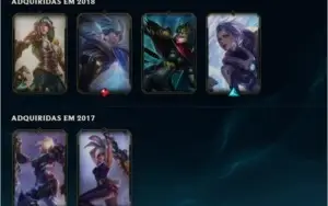 conta league of legends para main Riven
