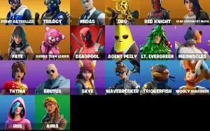 Conta Fortnite Passe S2 C2 e Skins Lendarias da Loja