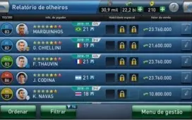 CONTA PES CLUB MANAGER