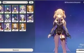 AR 38 Albedo + Jean + Lança de Jade (Boa pro Xiao)