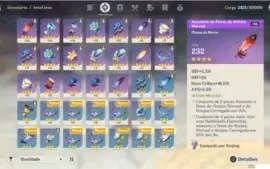 CONTA GENSHI IMPACT RANK 30 LV60 2 NAT 5