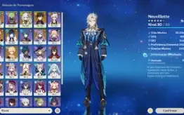 Gi Ar 51 Neuvillette C2+Bis+Nahida+Kazuha+Zhongli+Yelan+