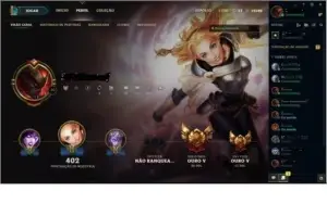 Conta League Of Legends Com Todos Campeões E 121 Skins.