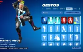 Conta de Fortnite com 5 Passes de Temporada!