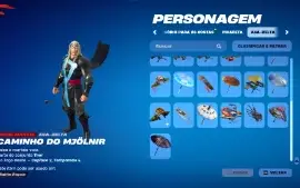 Conta de Fortnite com 5 Passes de Temporada!