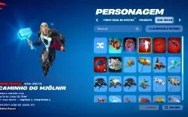Conta de Fortnite com 5 Passes de Temporada!