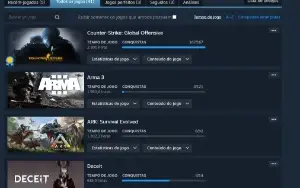 Conta Steam nv 125 + CS:GO 2k horas